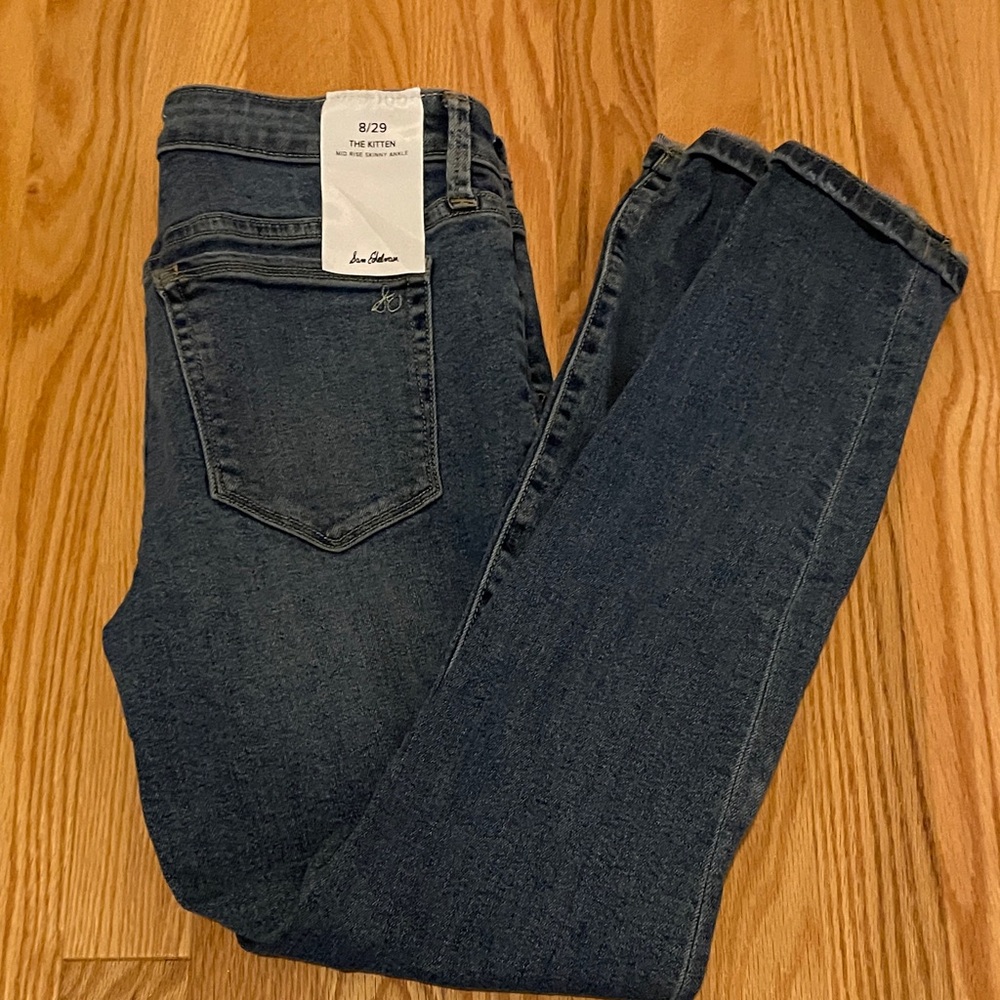 Sam Edelman The Kitten Mid Rise Skinny Ankle Jeans